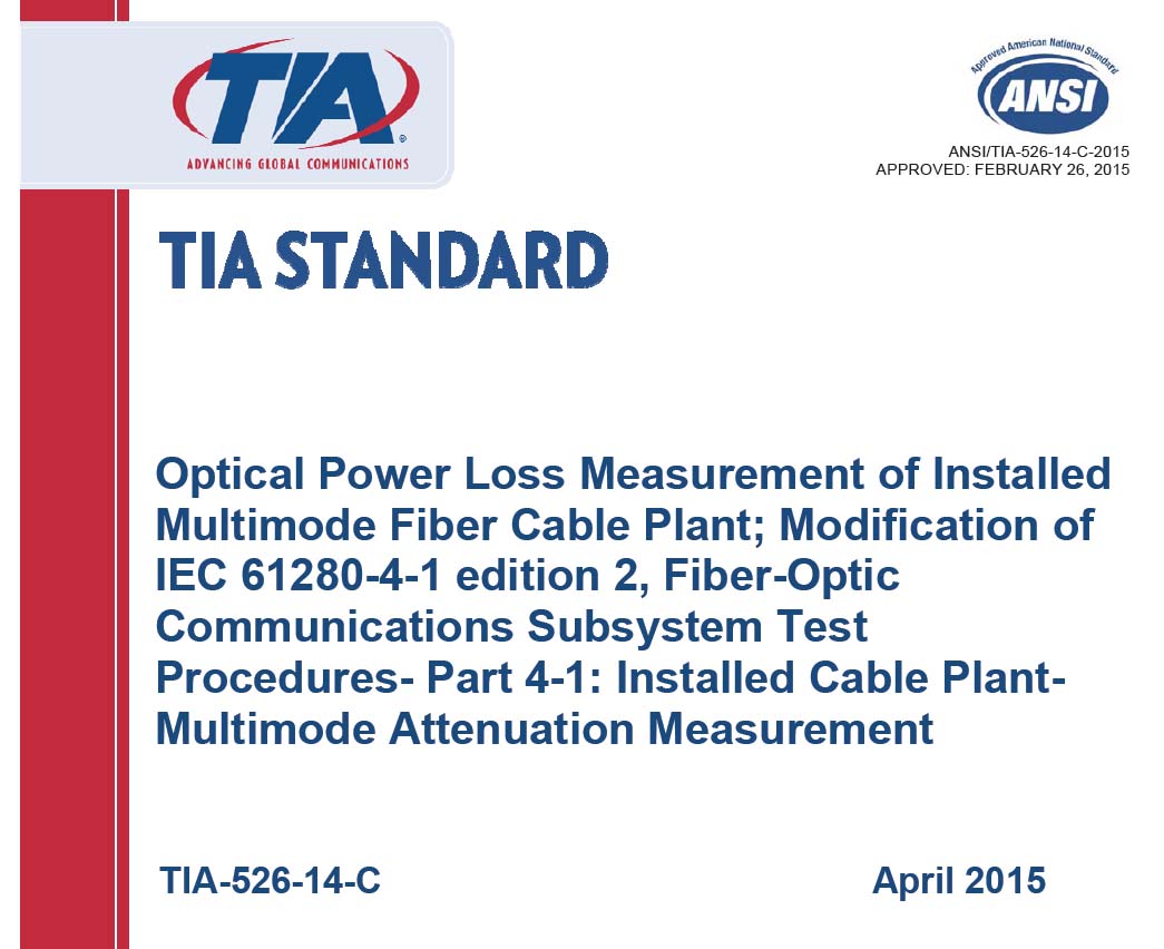 TIA-526-14-C Cover